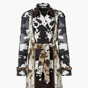 ISO: Burberry Hurst Waterloo Cow Camo Trench Coat